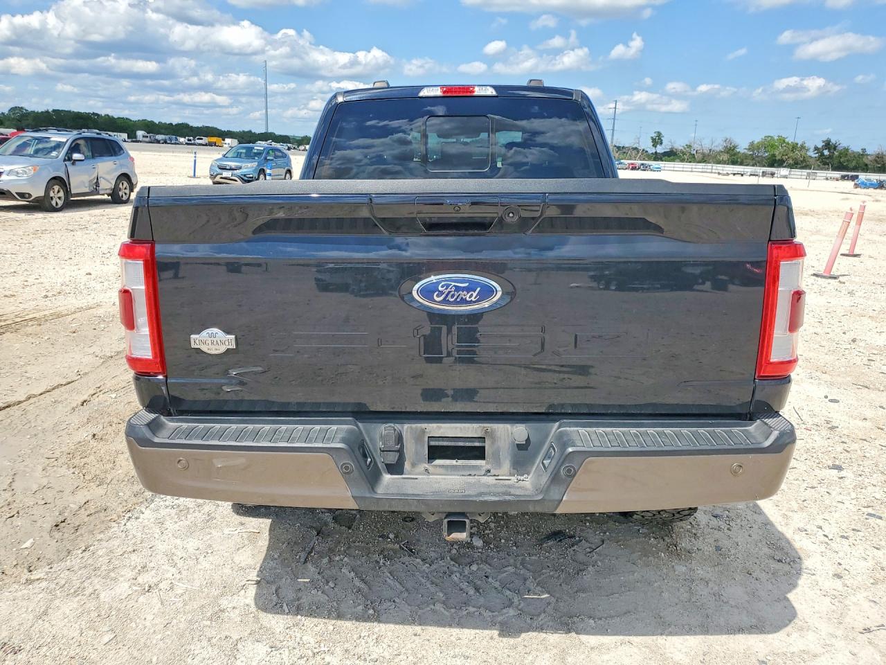 2023 Ford F150 Supercrew Black vin: 1FTFW1E53PFA86219