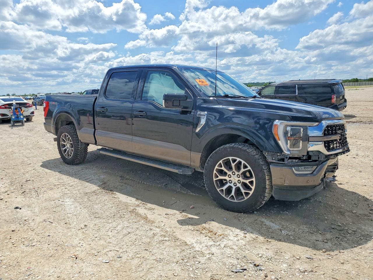 2023 Ford F150 Supercrew Black vin: 1FTFW1E53PFA86219