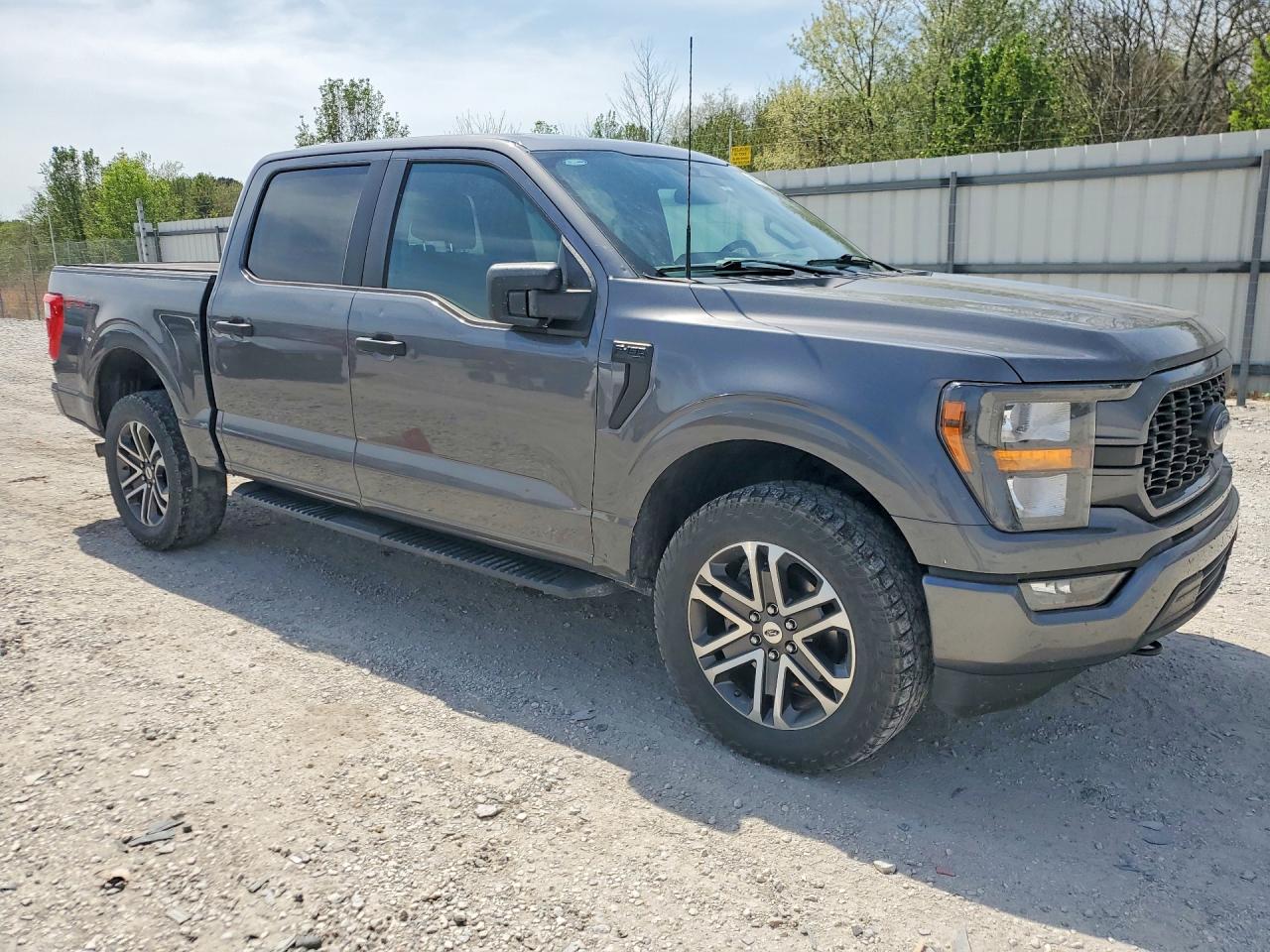 2023 Ford F150 Supercrew Charcoal vin: 1FTFW1E55PKF03492