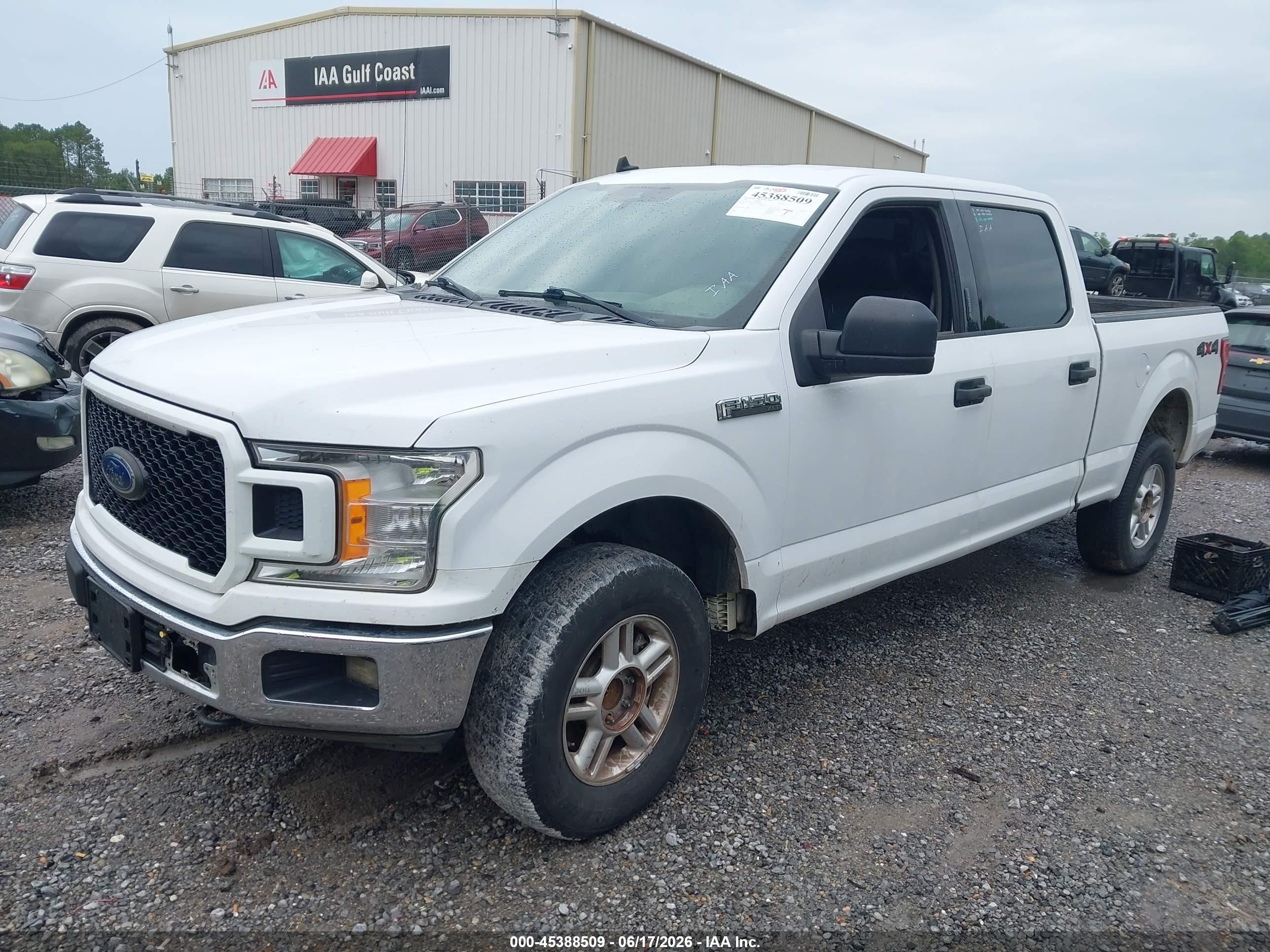 2020 Ford F-150 Xlt White vin: 1FTFW1E56LKD00802