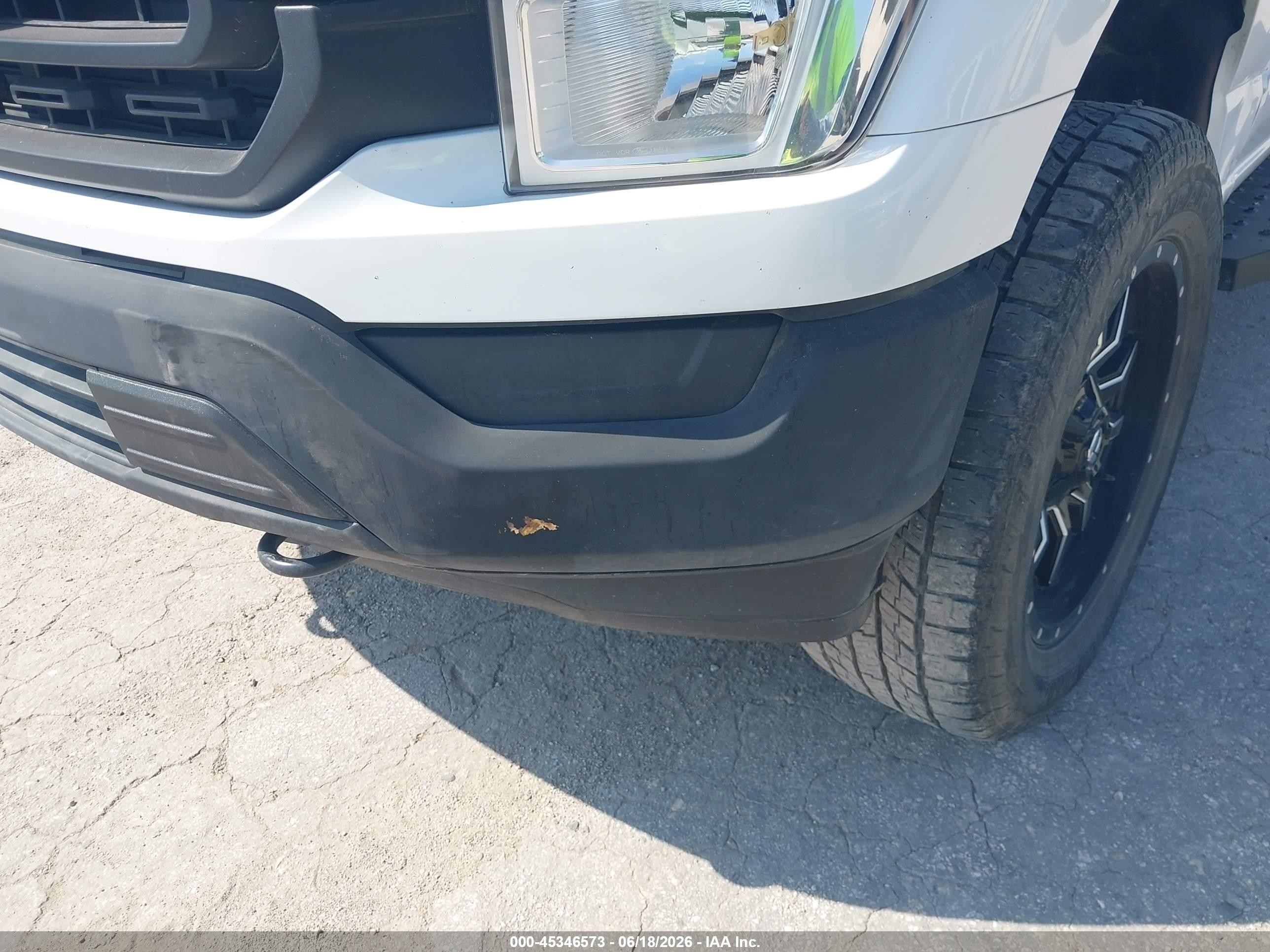 2022 Ford F-150 Xl White vin: 1FTFW1E56NFA28019