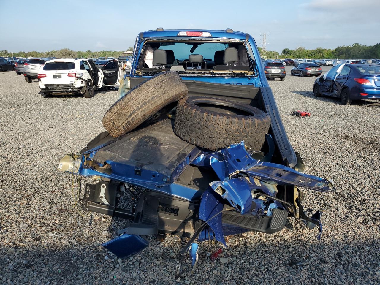 2023 Ford F150 Supercrew Blue vin: 1FTFW1E56PKE16040