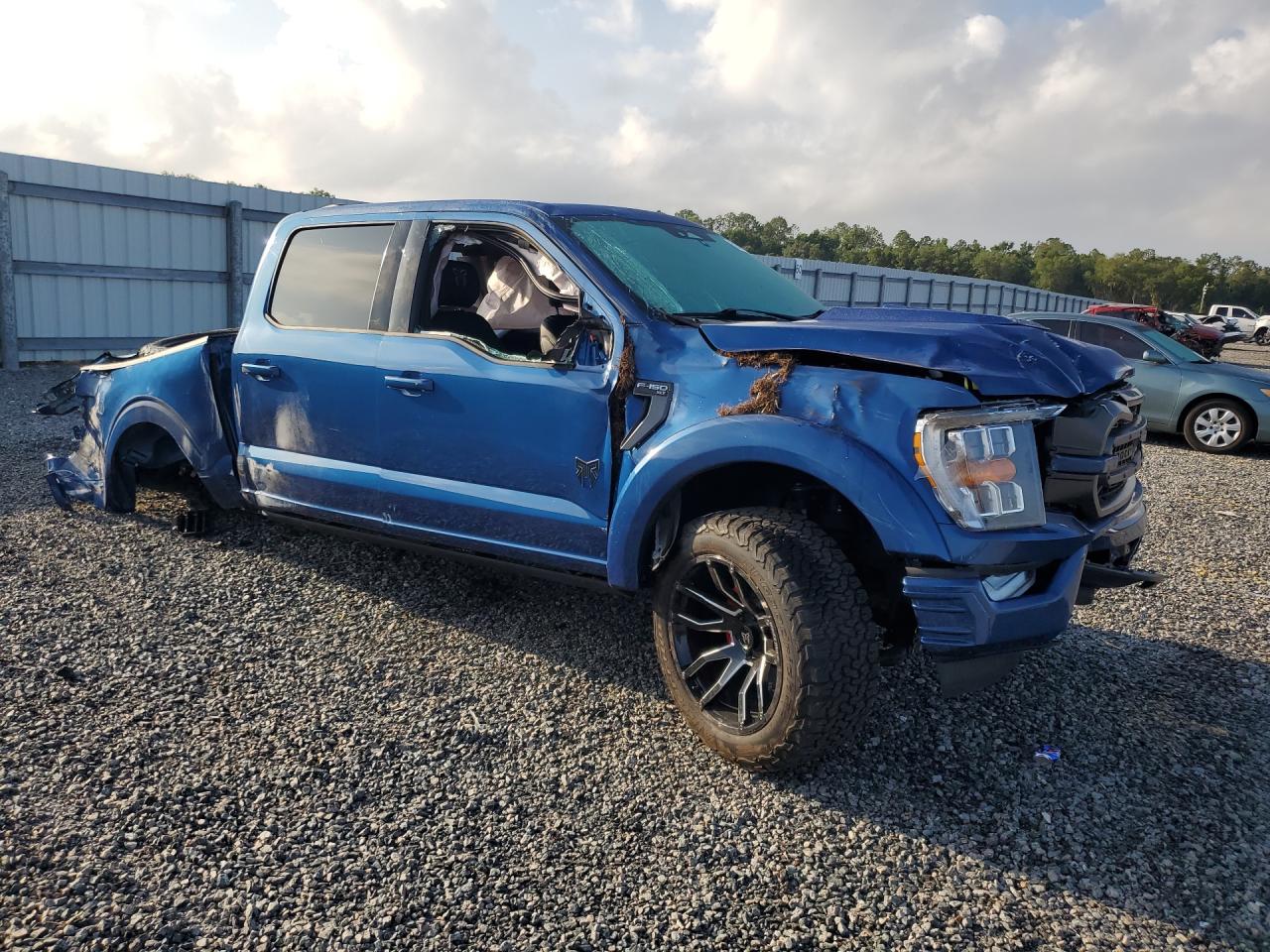 2023 Ford F150 Supercrew Blue vin: 1FTFW1E56PKE16040