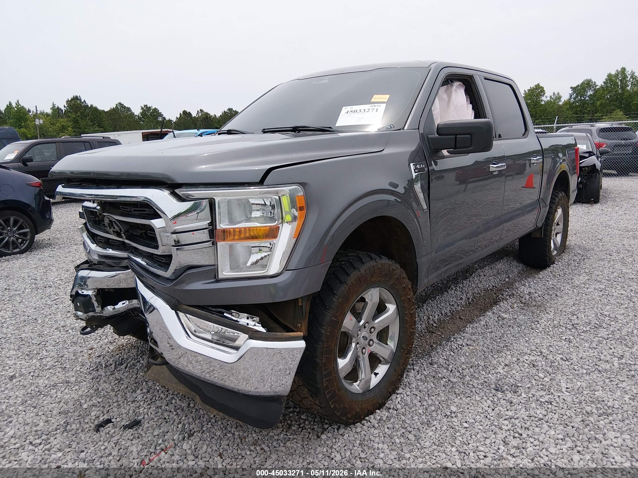 2023 Ford F-150 Xlt Серый vin: 1FTFW1E56PKE19875