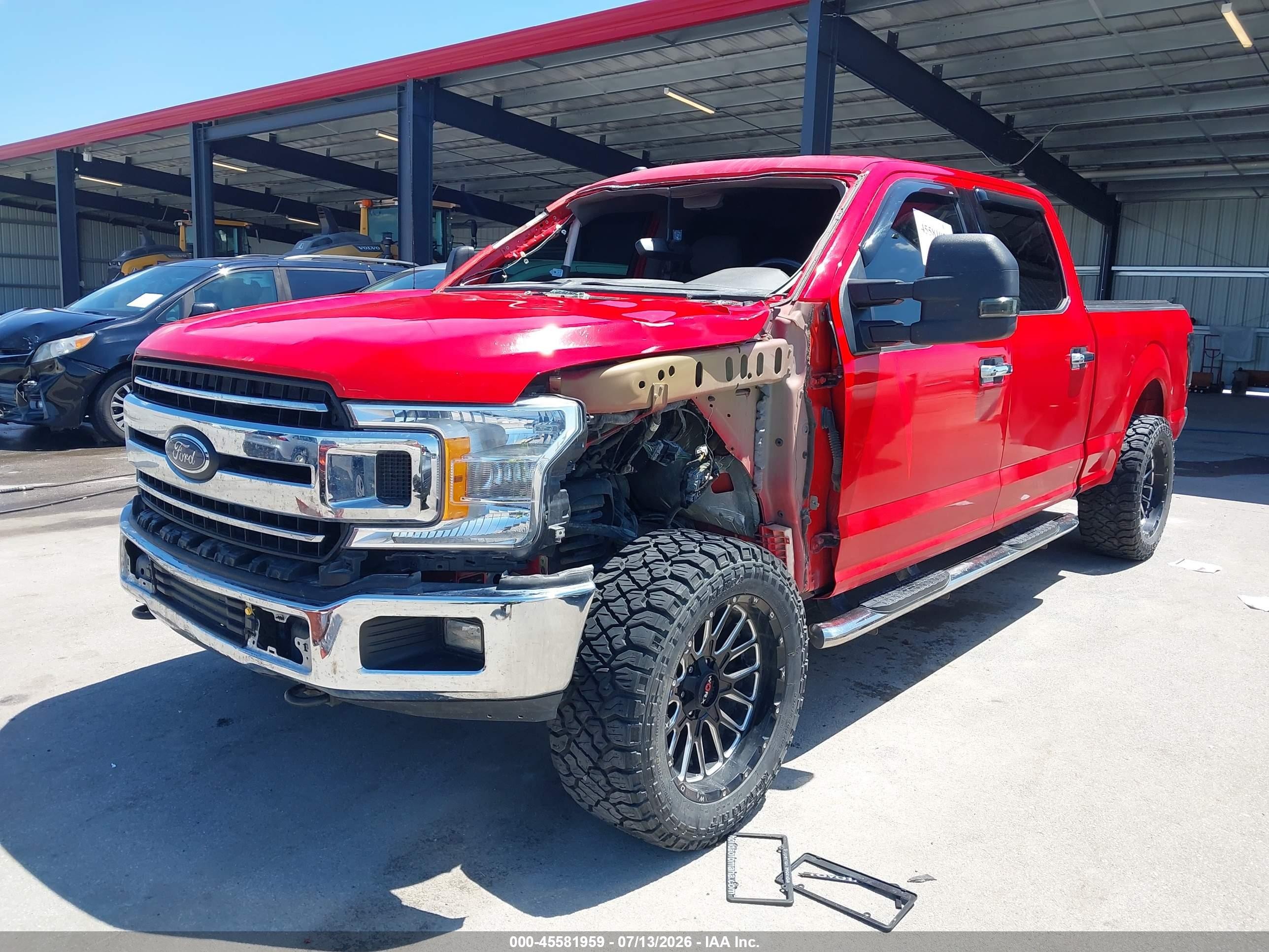 2018 Ford F-150 King Ranch/lariat/platinum/xl/xlt Red vin: 1FTFW1E58JKF07317