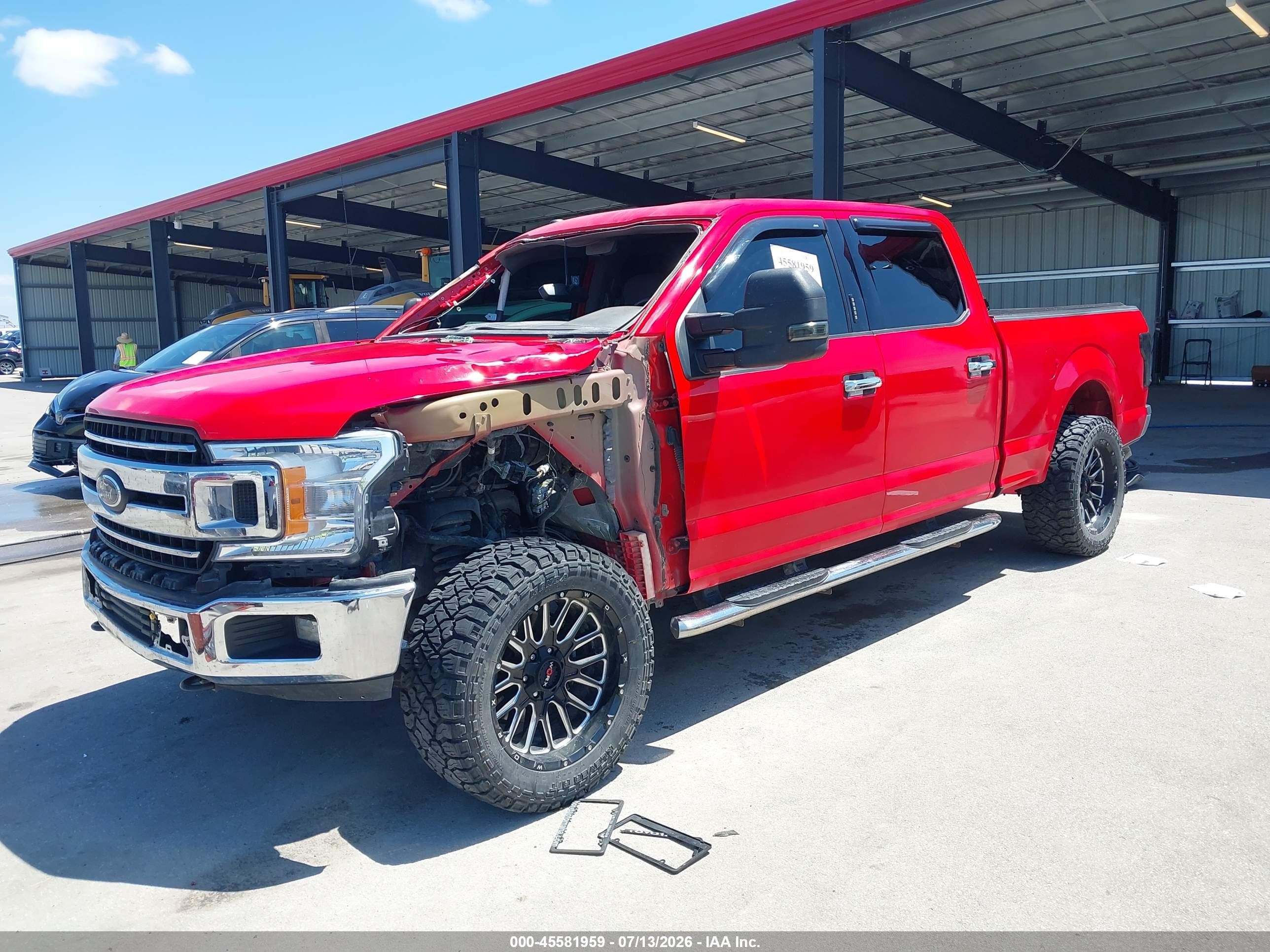 2018 Ford F-150 King Ranch/lariat/platinum/xl/xlt Red vin: 1FTFW1E58JKF07317