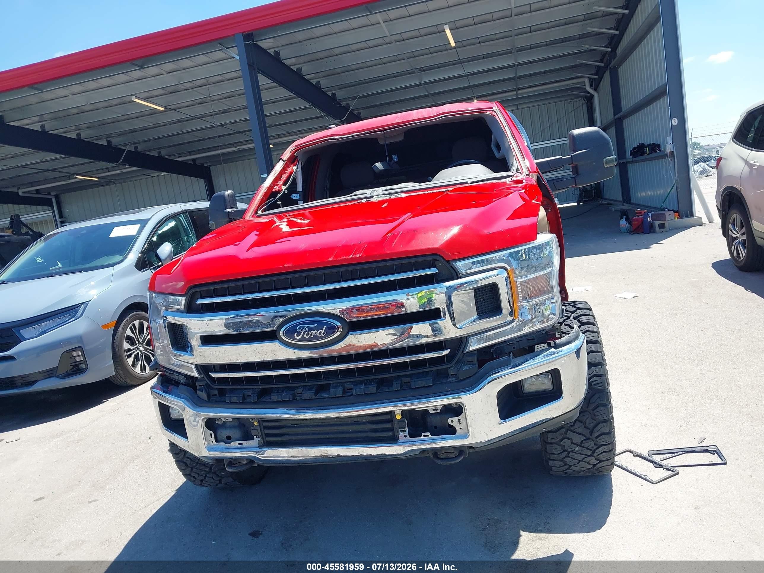 2018 Ford F-150 King Ranch/lariat/platinum/xl/xlt Red vin: 1FTFW1E58JKF07317