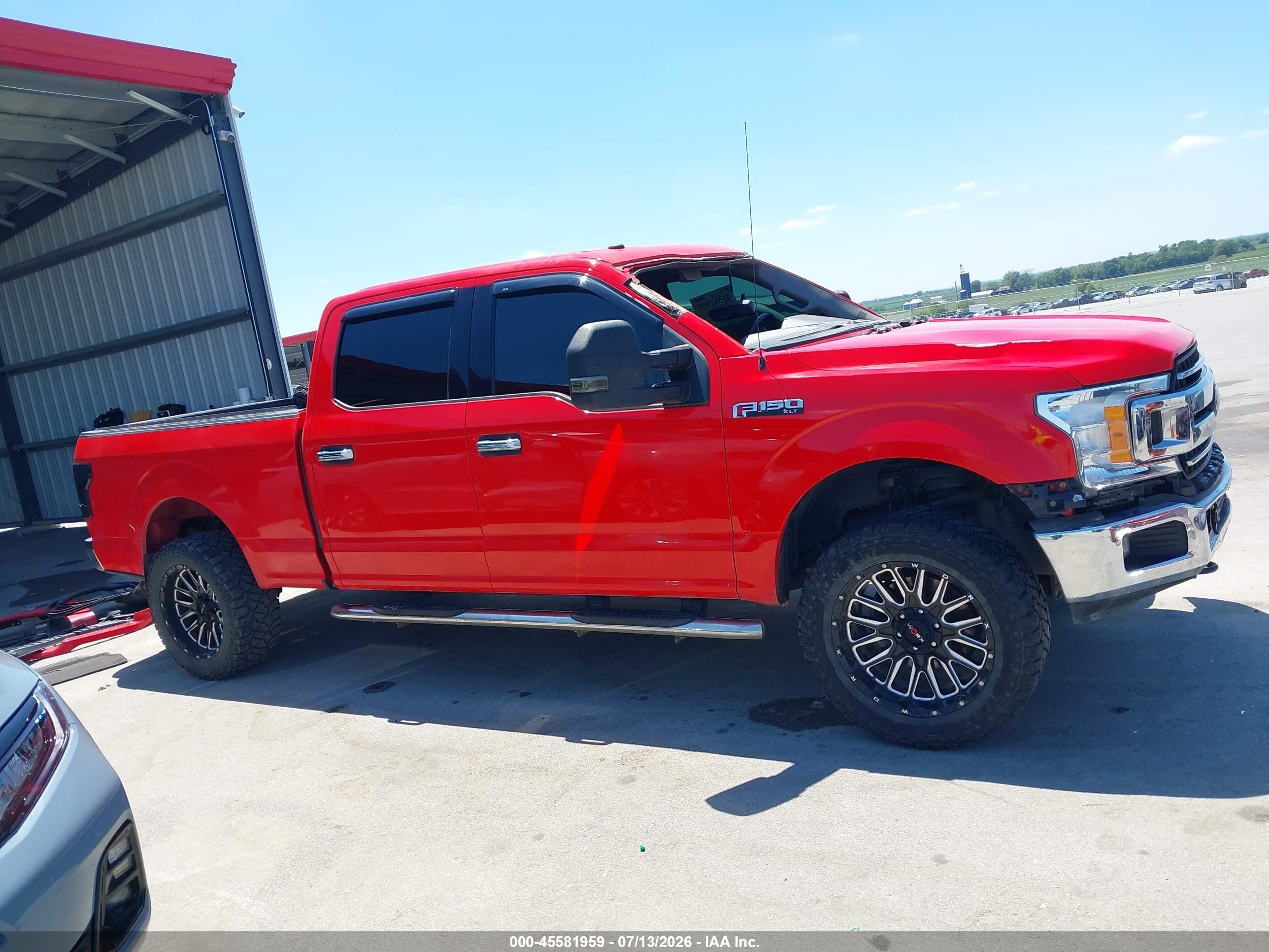 2018 Ford F-150 King Ranch/lariat/platinum/xl/xlt Red vin: 1FTFW1E58JKF07317
