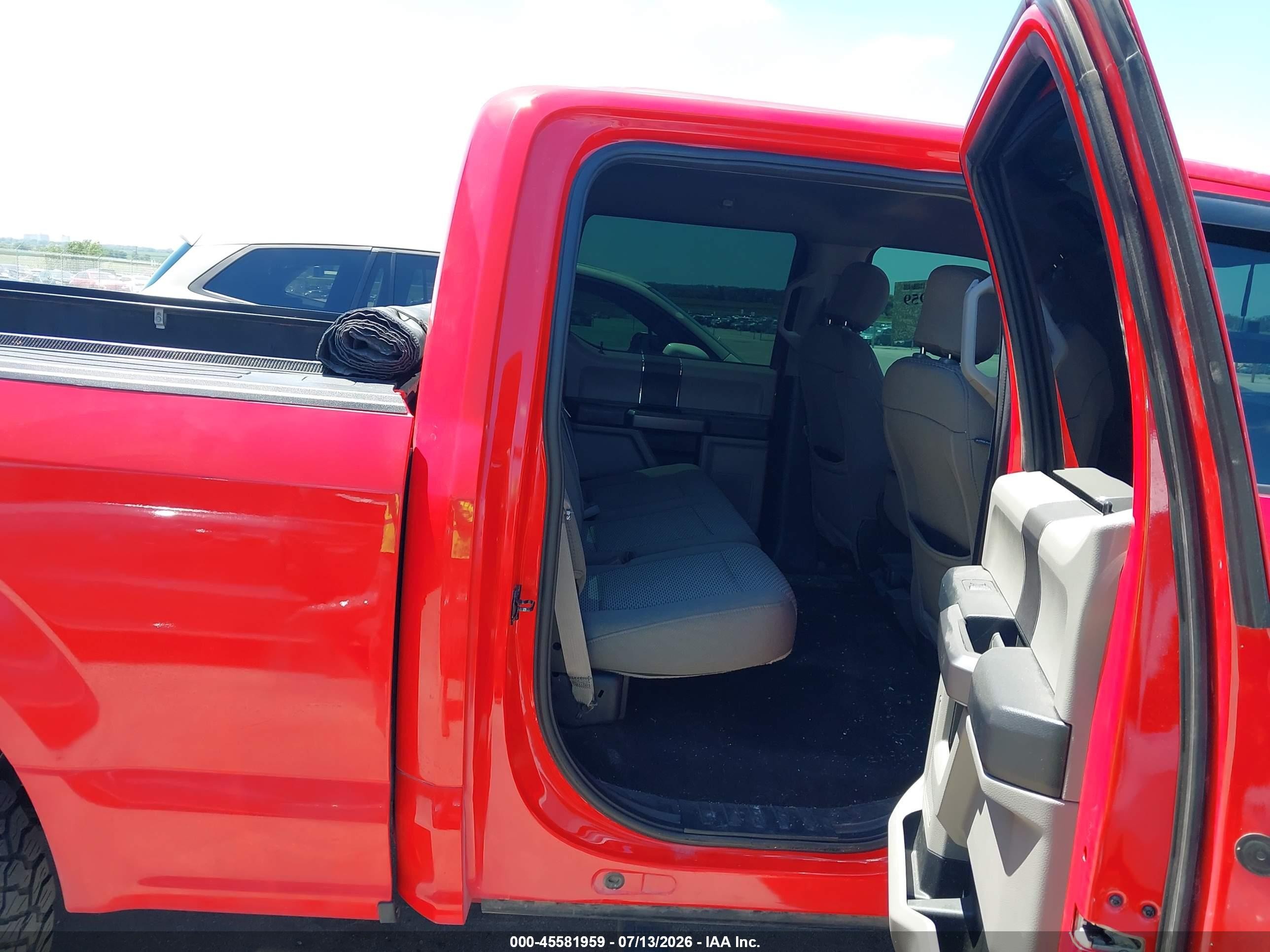 2018 Ford F-150 King Ranch/lariat/platinum/xl/xlt Red vin: 1FTFW1E58JKF07317