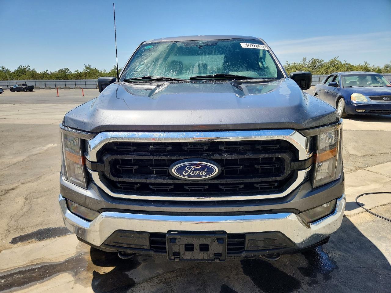 2023 Ford F150 Supercrew Серый vin: 1FTFW1E58PFC05561