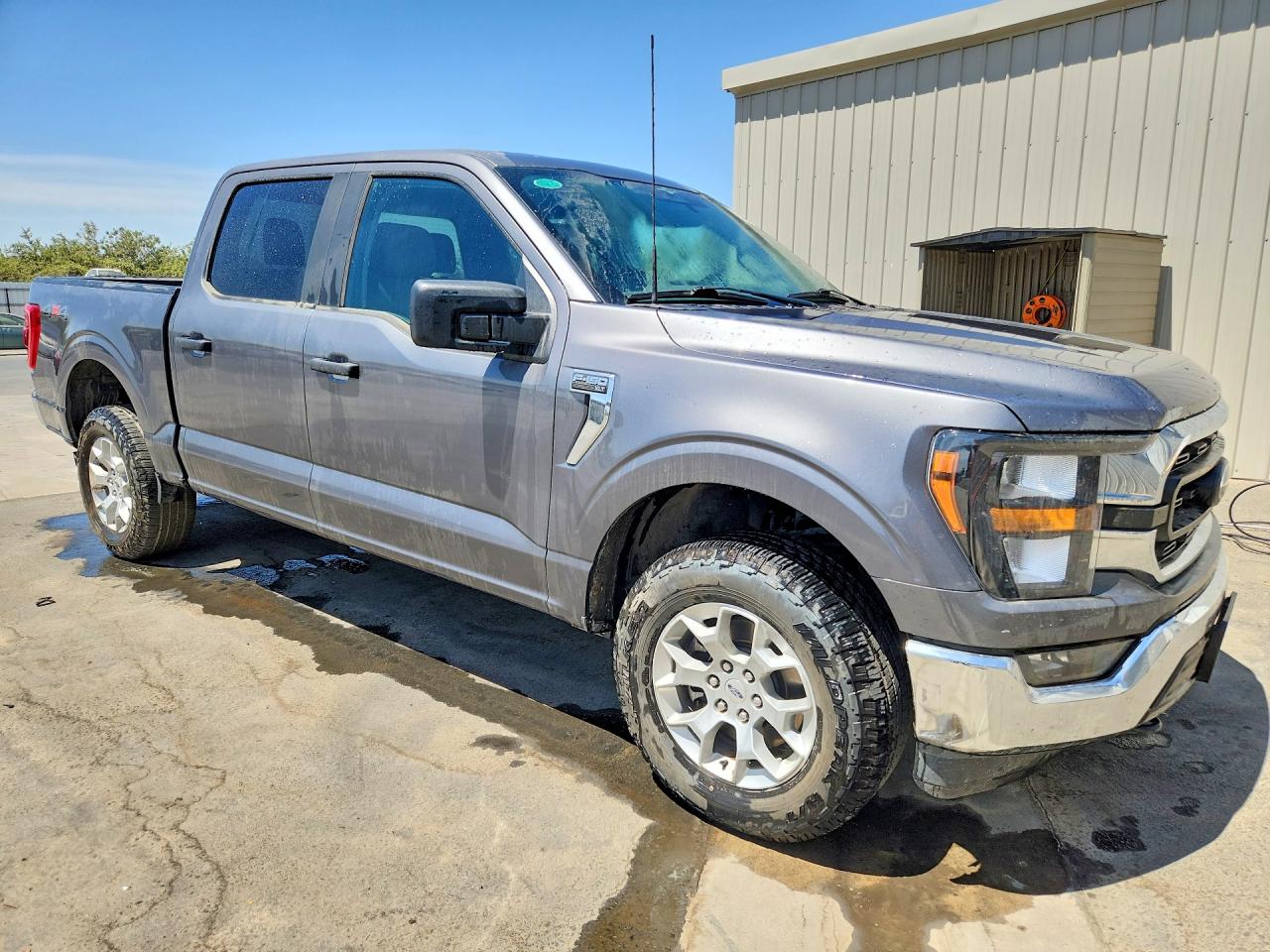 2023 Ford F150 Supercrew Серый vin: 1FTFW1E58PFC05561