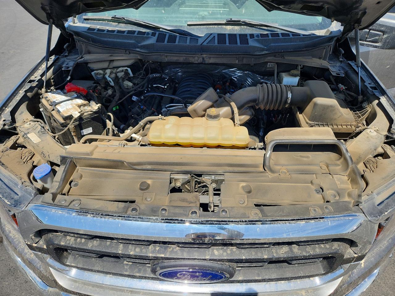 2023 Ford F150 Supercrew Серый vin: 1FTFW1E58PFC05561