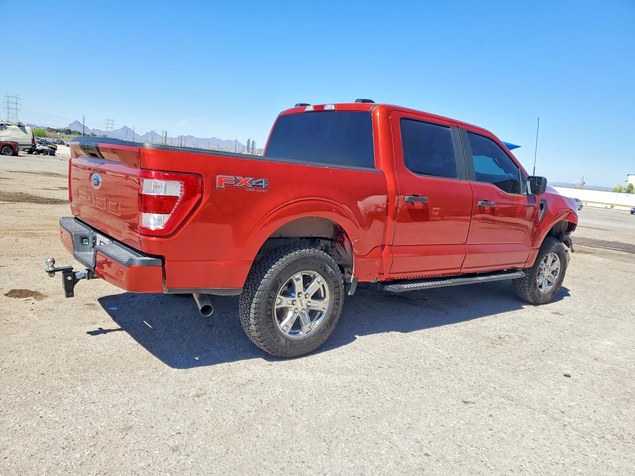 2023 Ford F150 Supercrew Red vin: 1FTFW1E58PKD48825