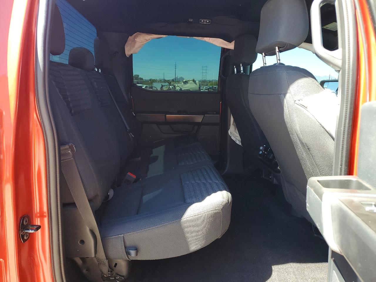 2023 Ford F150 Supercrew Red vin: 1FTFW1E58PKD48825