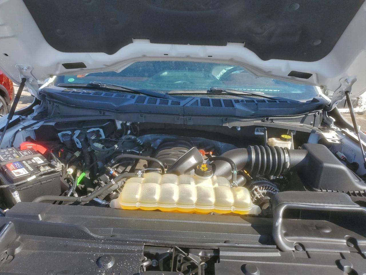 2021 Ford F150 Supercrew White vin: 1FTFW1E59MFC10747