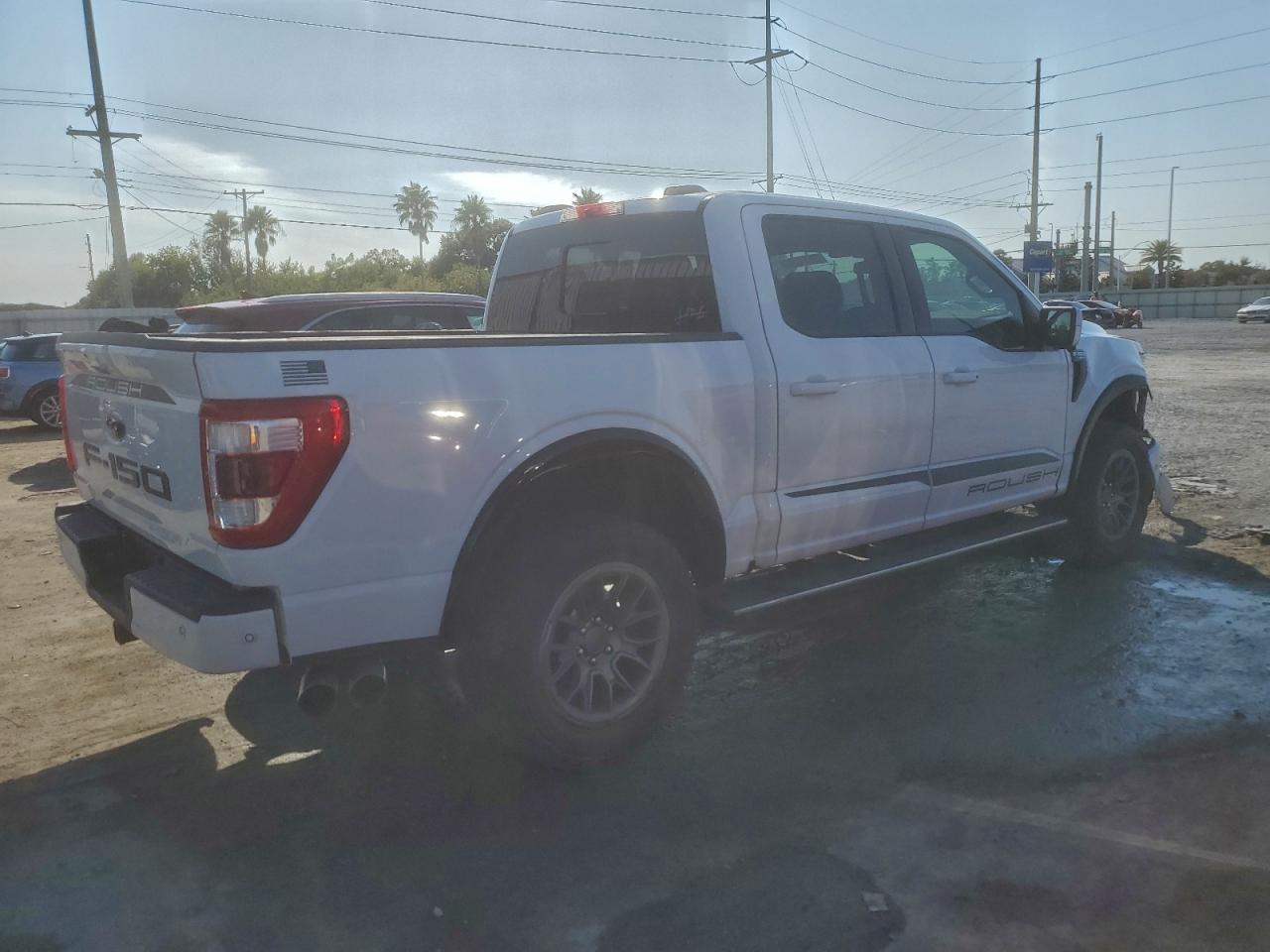 2021 Ford F150 Supercrew White vin: 1FTFW1E59MFC10747