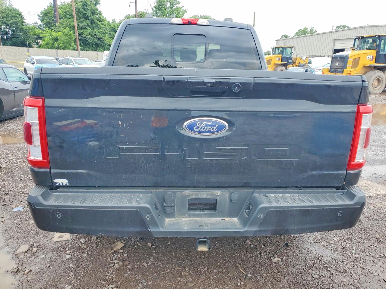 2022 Ford F150 Supercrew Black vin: 1FTFW1E59NFB15624