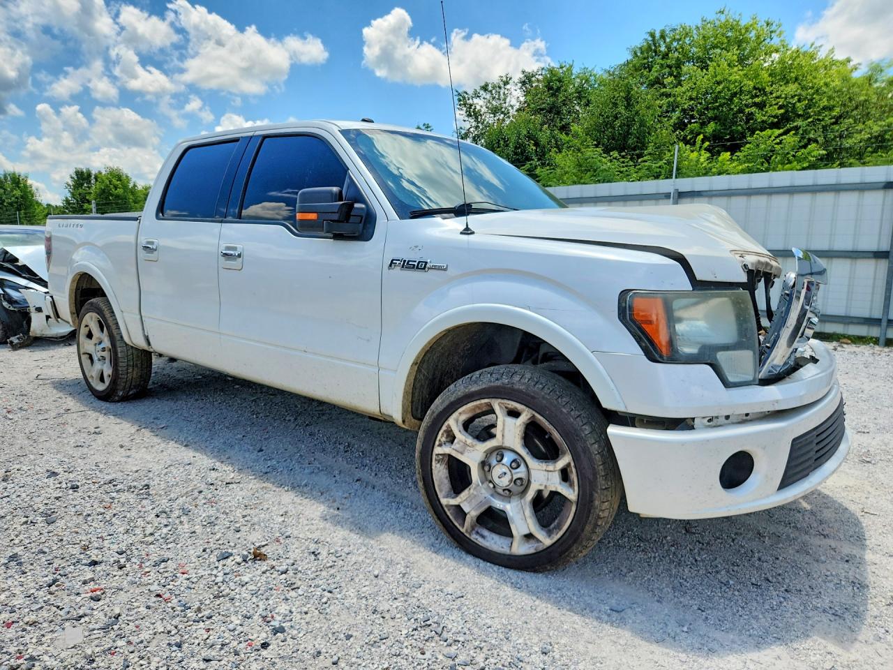2011 Ford F150x White vin: 1FTFW1E61BFA15800