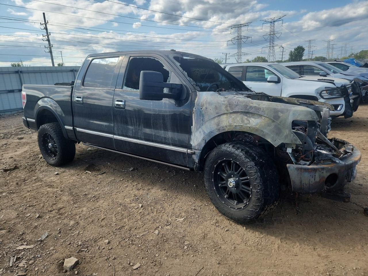 2011 Ford F150 Supercrew Black vin: 1FTFW1E61BFB84697