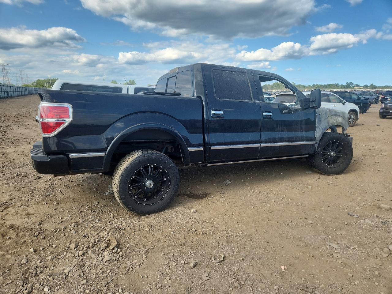 2011 Ford F150 Supercrew Black vin: 1FTFW1E61BFB84697