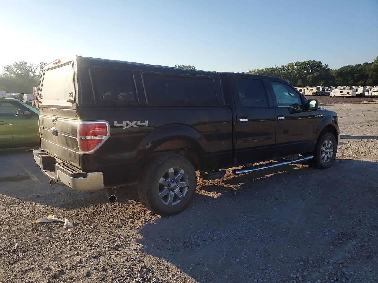 2013 Ford F150 Supercrew Black vin: 1FTFW1E61DFB75470
