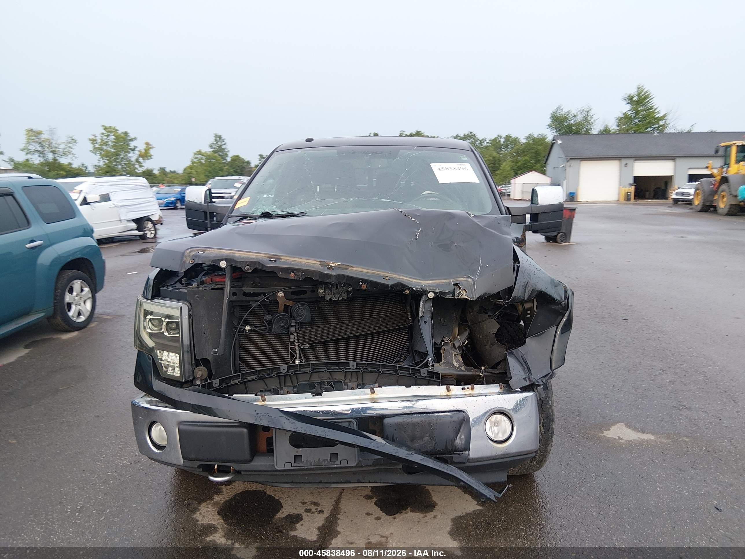 2011 Ford F-150 Lariat Black vin: 1FTFW1E63BFA58714