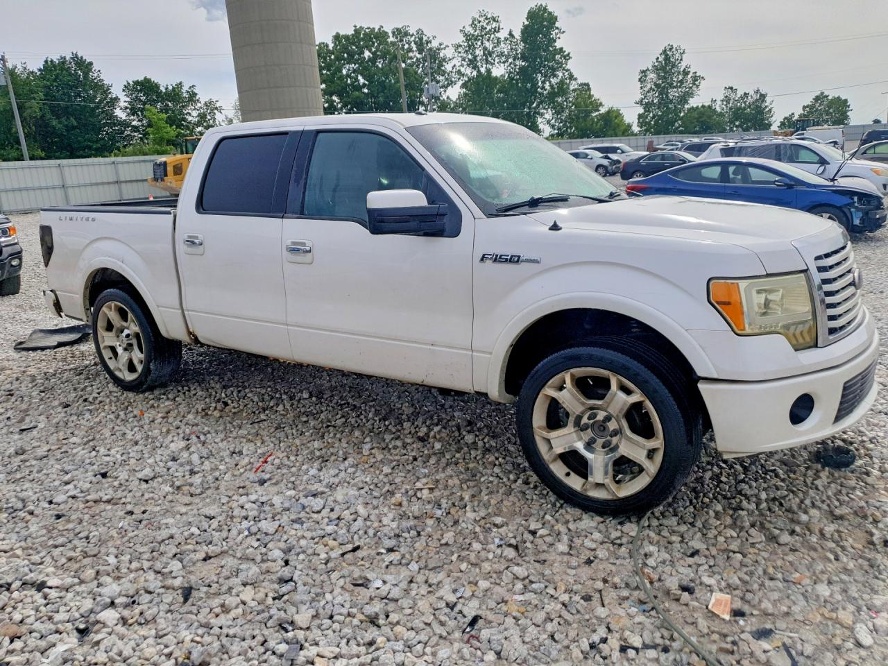2011 Ford F150 Supercrew Белый vin: 1FTFW1E63BFB10276