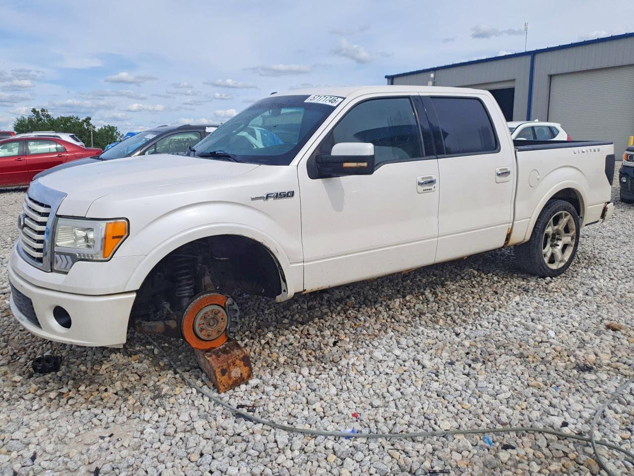 2011 Ford F150 Supercrew Белый vin: 1FTFW1E63BFB10276