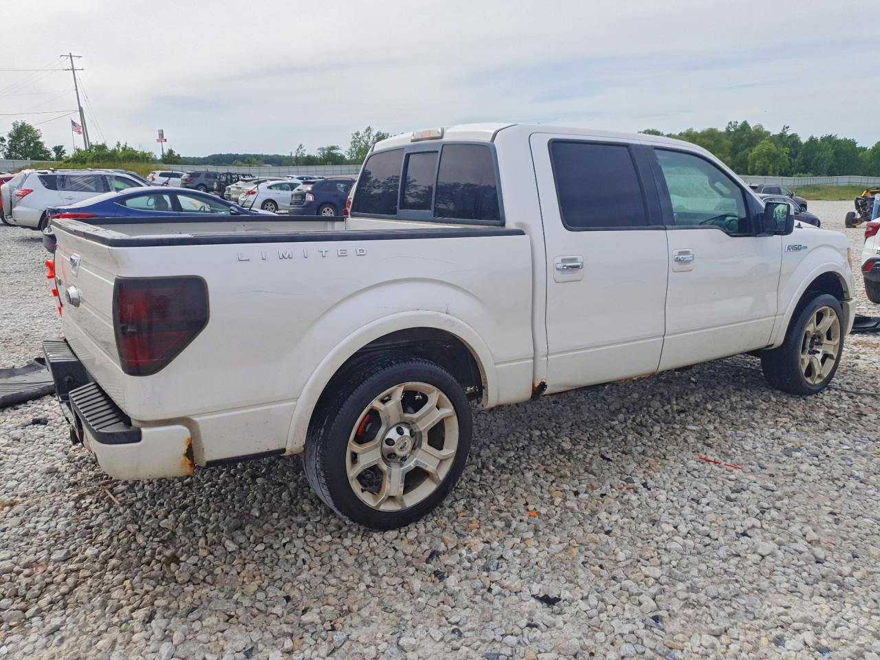 2011 Ford F150 Supercrew Белый vin: 1FTFW1E63BFB10276