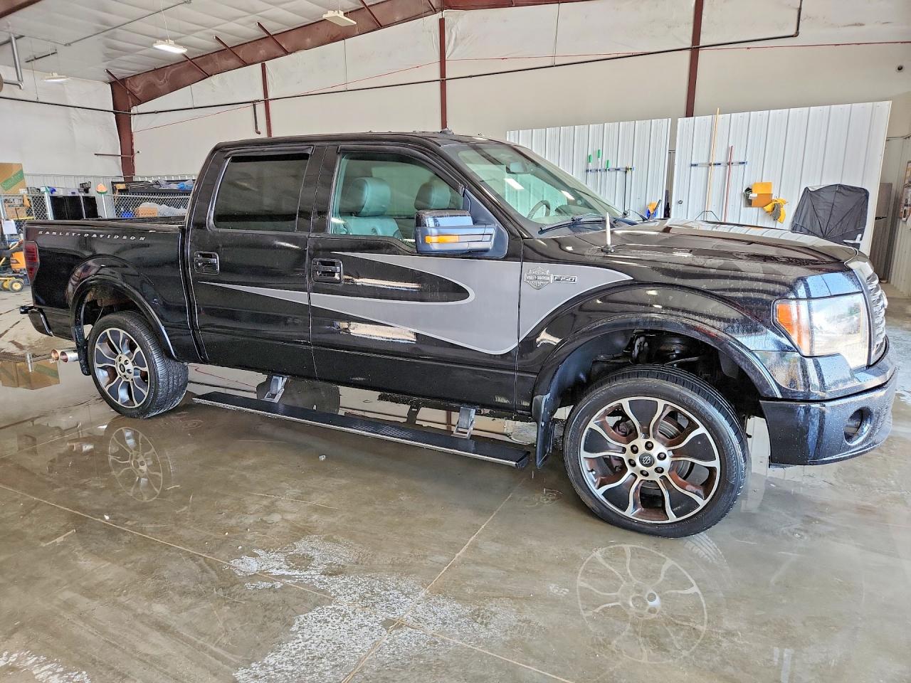 2012 Ford F150 Supercrew Черный vin: 1FTFW1E63CFB30142