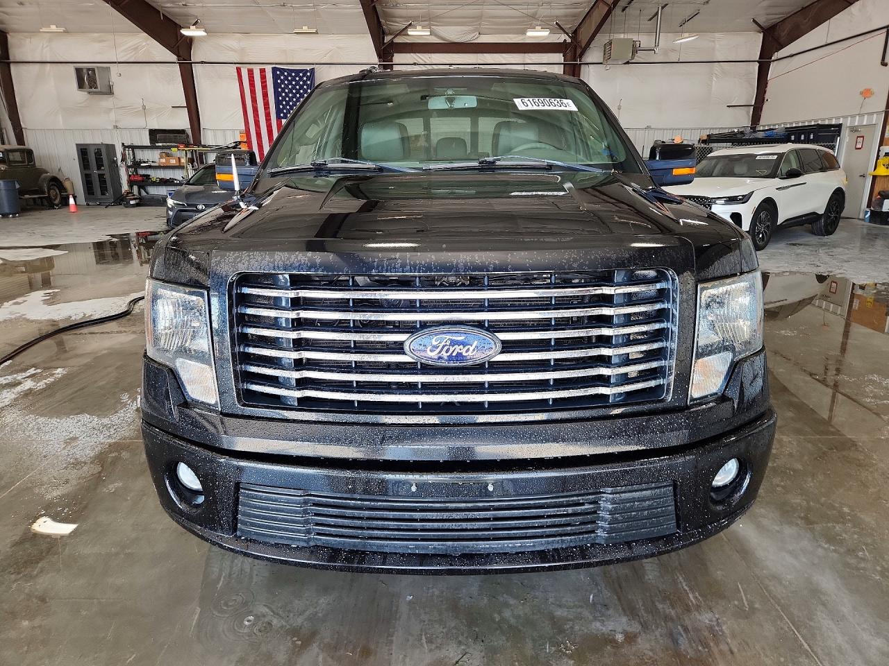 2012 Ford F150 Supercrew Черный vin: 1FTFW1E63CFB30142