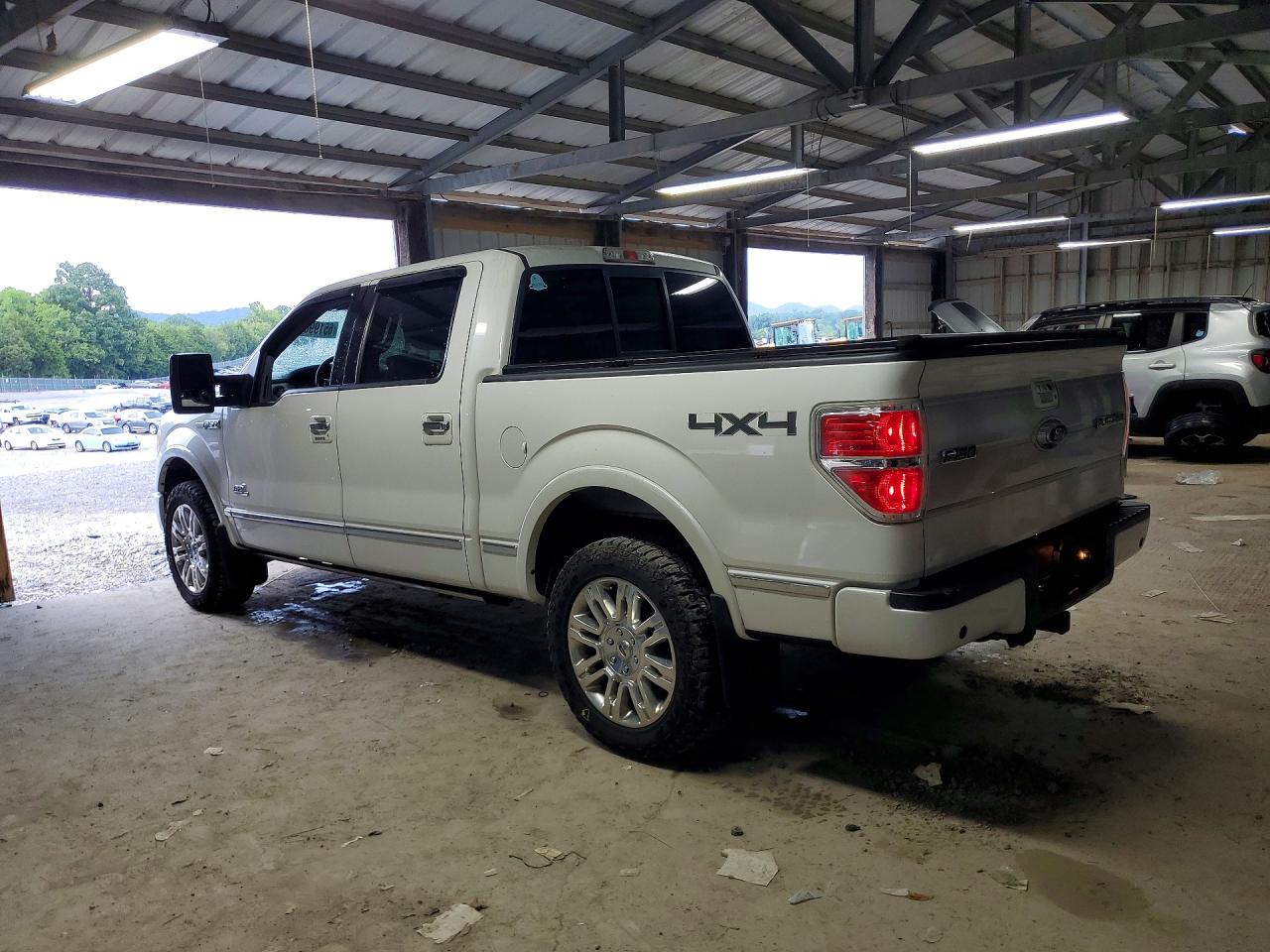 2011 Ford F150 Supercrew Белый vin: 1FTFW1E64BFA37855