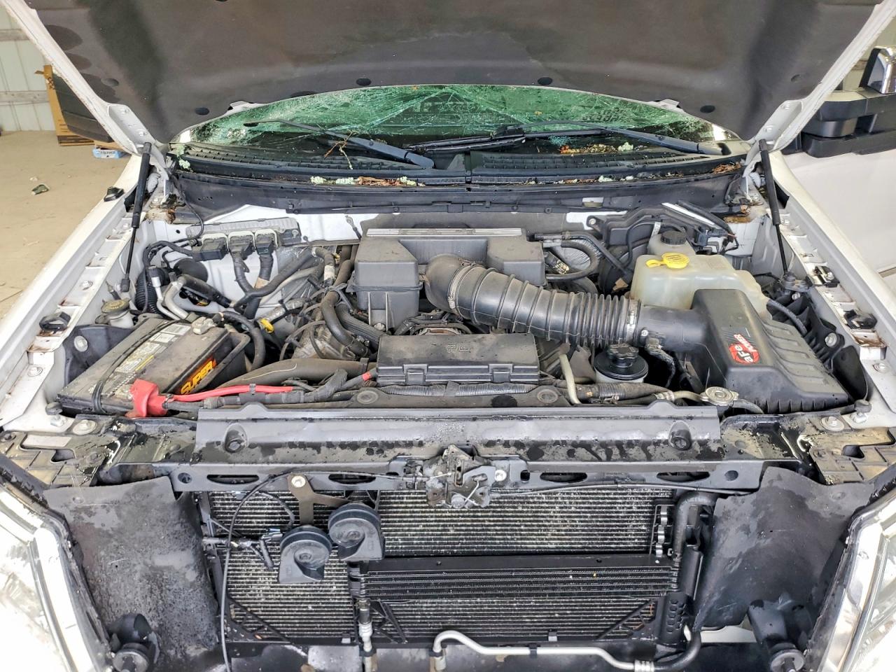 2011 Ford F150 Supercrew Белый vin: 1FTFW1E64BFA37855
