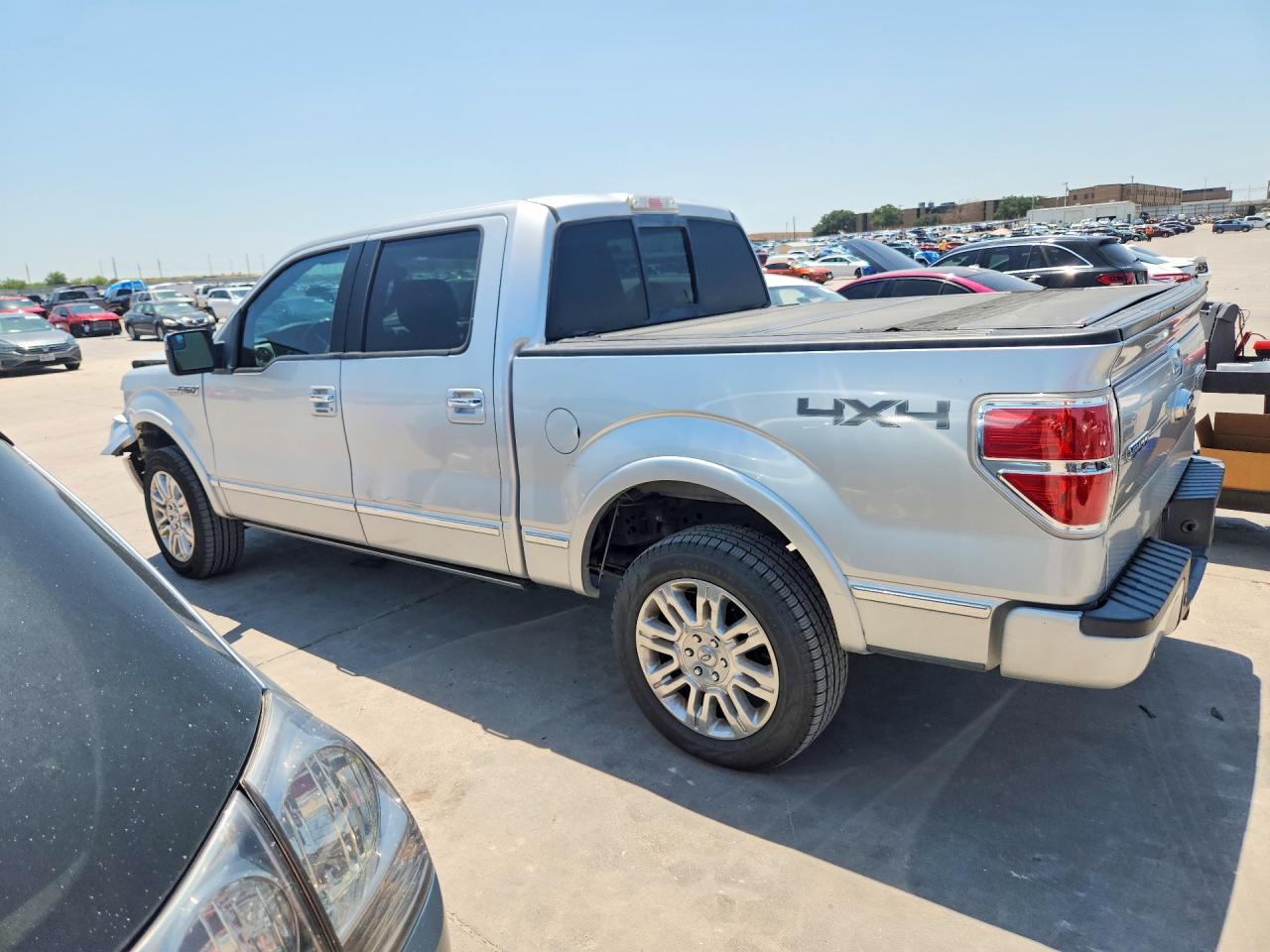 2013 Ford F150 Supercrew Silver vin: 1FTFW1E64DFD81852