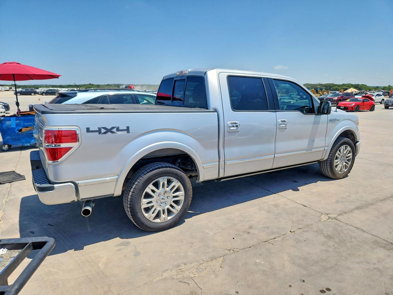 2013 Ford F150 Supercrew Silver vin: 1FTFW1E64DFD81852
