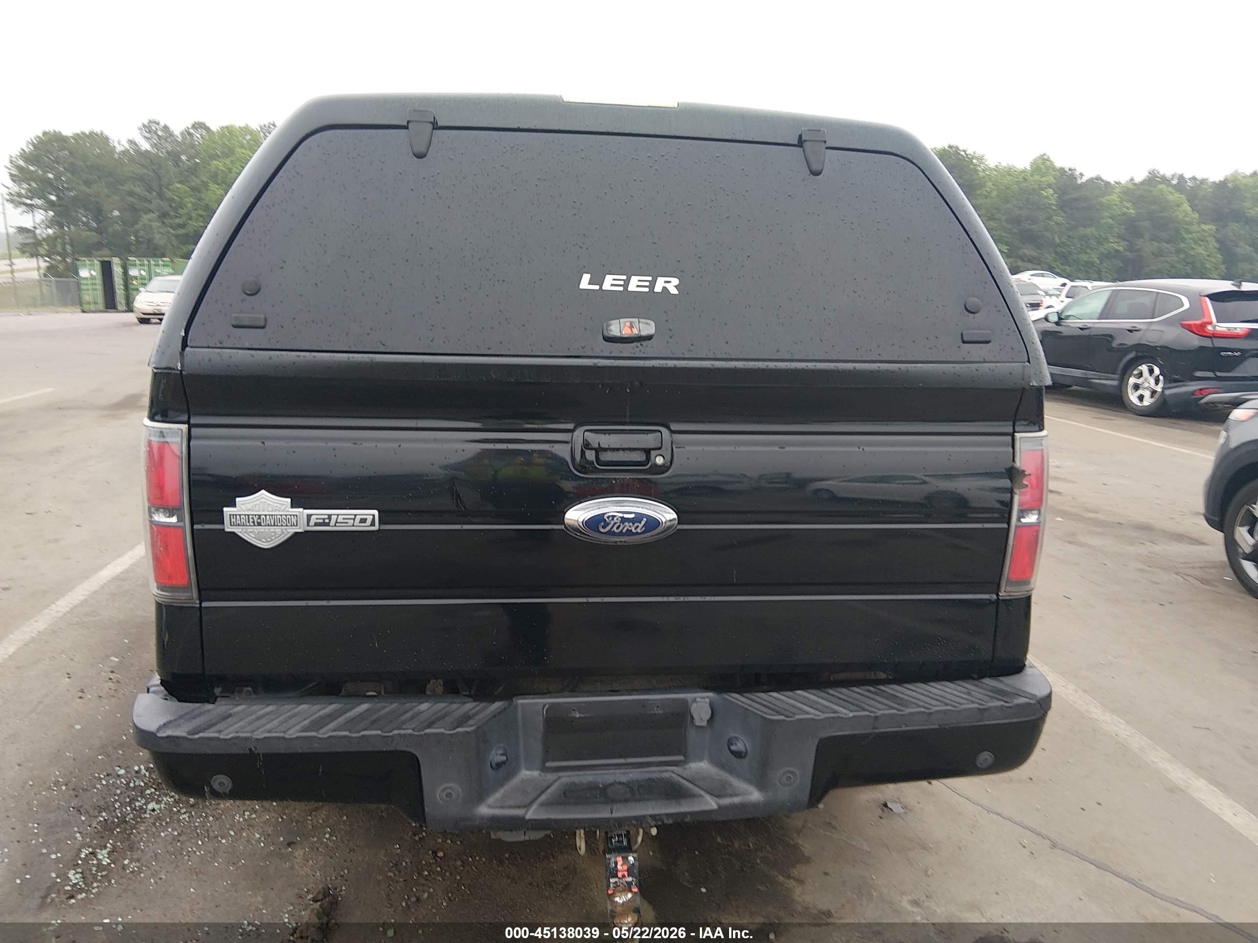 2011 Ford F150 Supercrew Black vin: 1FTFW1E65BFC87461