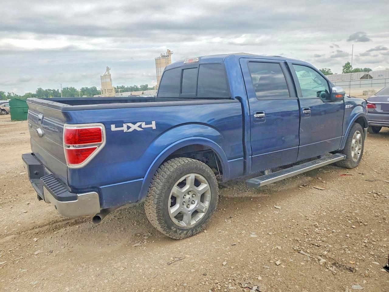 2013 Ford F-150 Supercrew Blue vin: 1FTFW1E65DFD36662