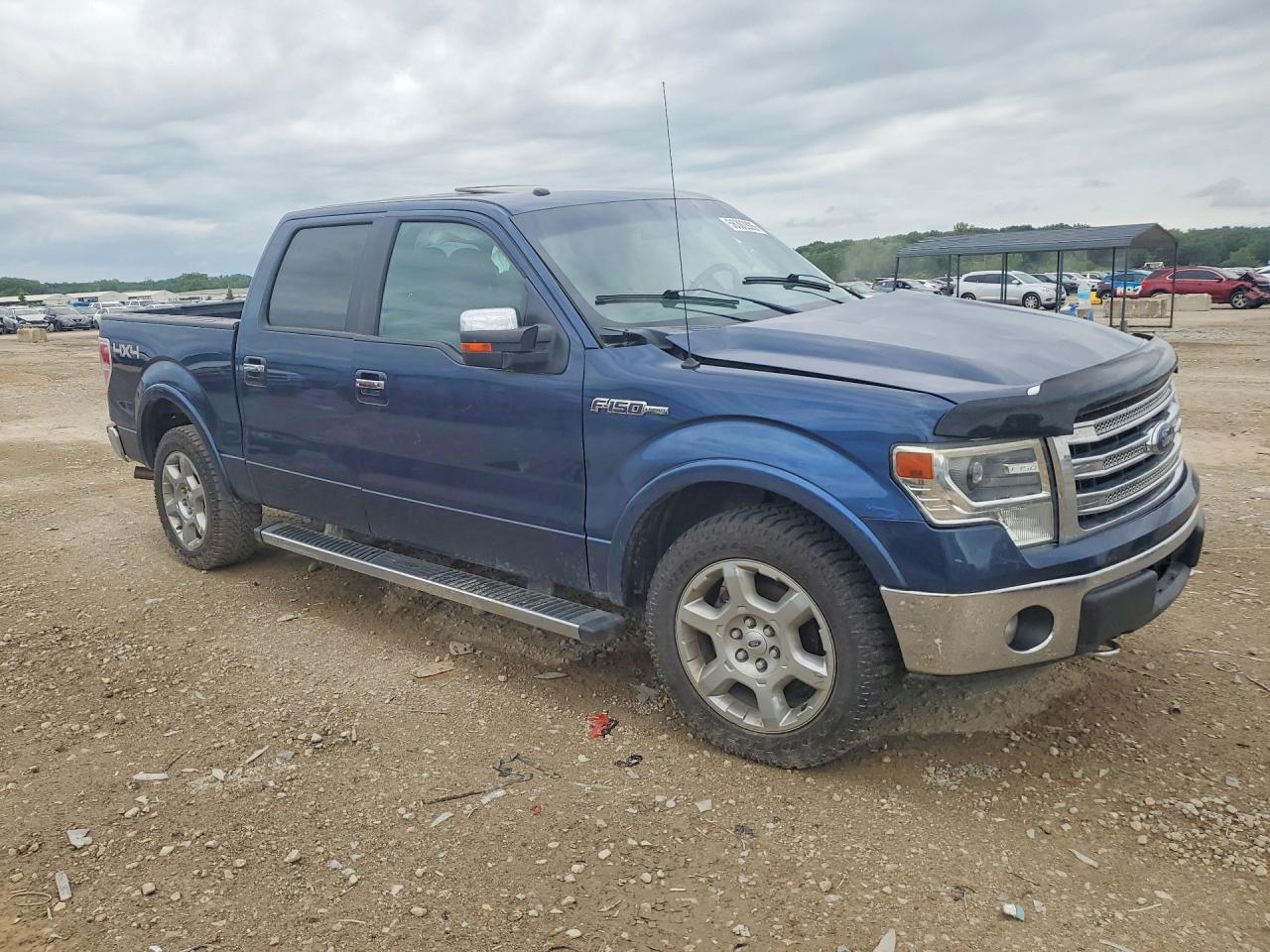 2013 Ford F-150 Supercrew Blue vin: 1FTFW1E65DFD36662
