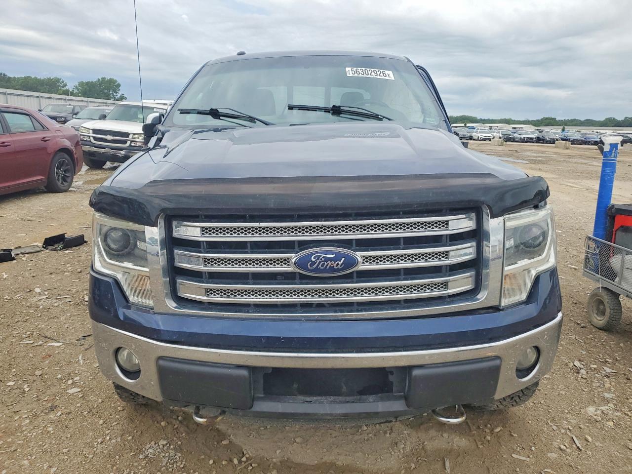 2013 Ford F-150 Supercrew Blue vin: 1FTFW1E65DFD36662