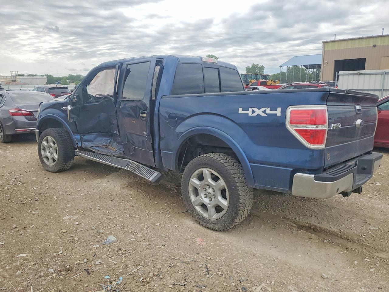 2013 Ford F-150 Supercrew Blue vin: 1FTFW1E65DFD36662