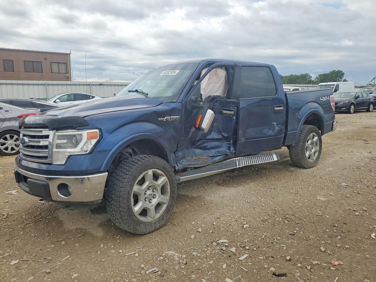 2013 Ford F-150 Supercrew Синий vin: 1FTFW1E65DFD36662