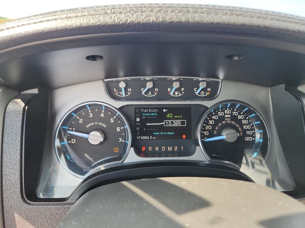 2011 Ford F150 Supercrew White vin: 1FTFW1E67BFA47022 Damage: Warning - Tire Pressure, On, Unacceptable