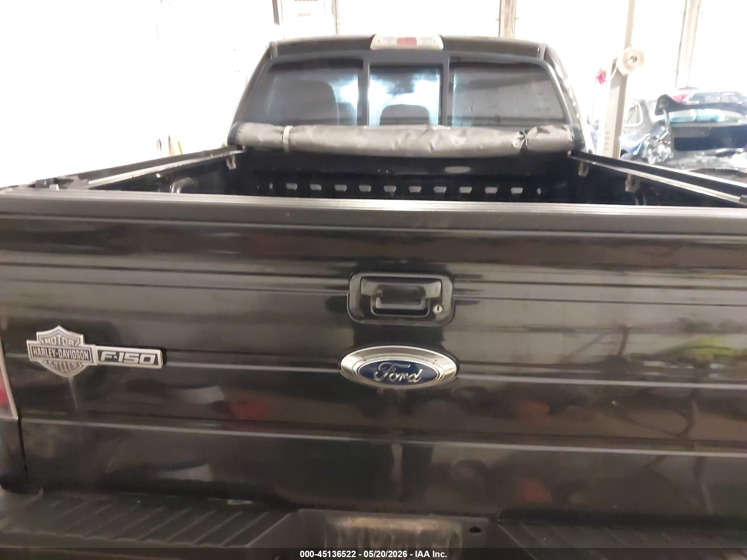 2011 Ford F-150 Harley-davidson Black vin: 1FTFW1E67BFA50454