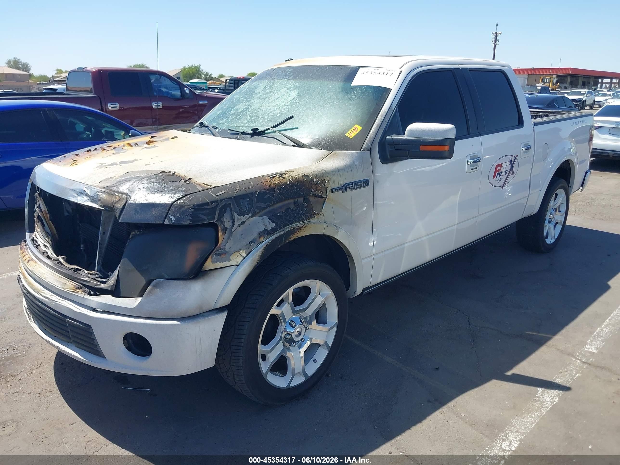 2011 Ford F-150 Lariat Limited Cream vin: 1FTFW1E67BFA68419