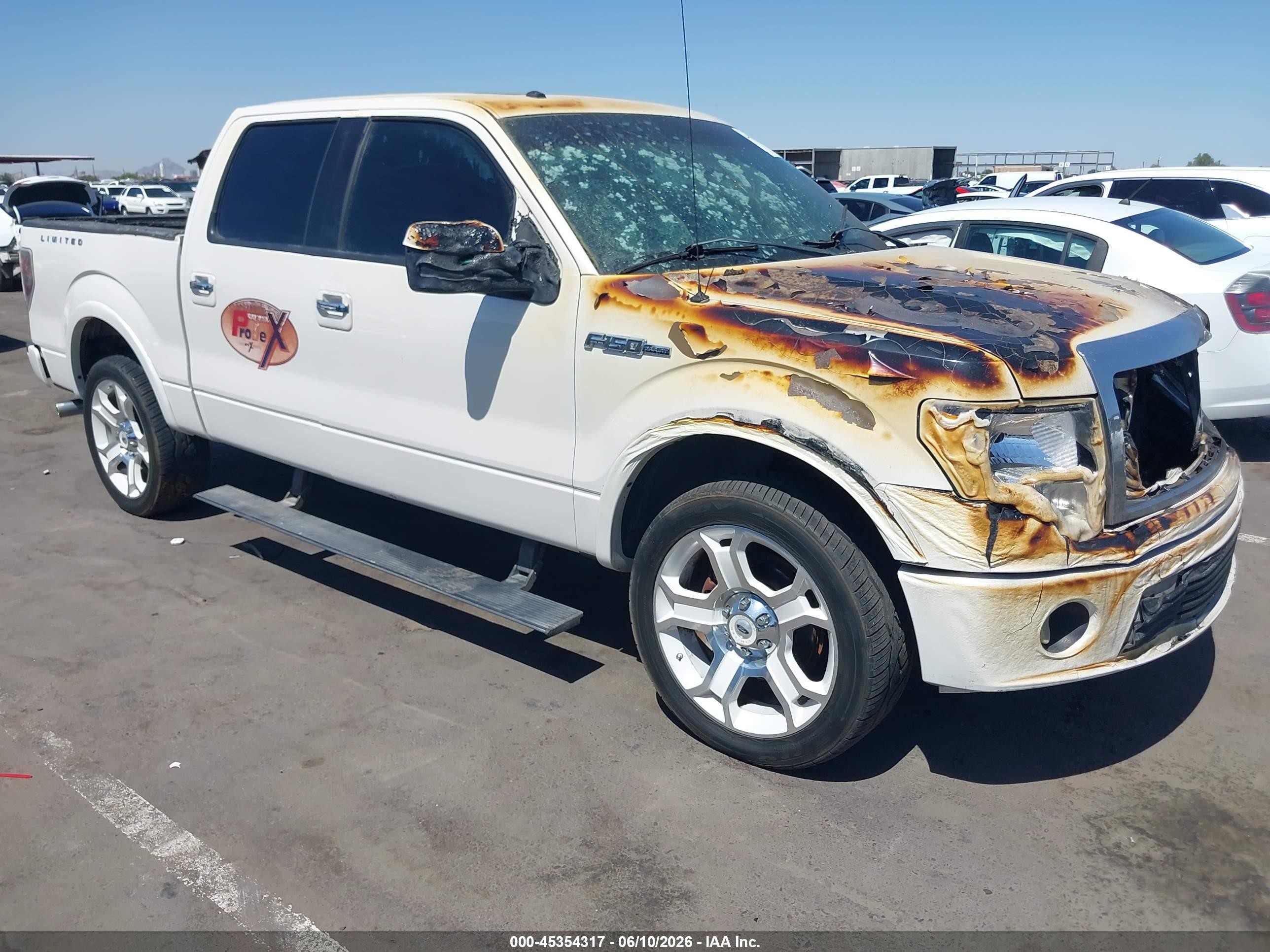 2011 Ford F-150 Lariat Limited Cream vin: 1FTFW1E67BFA68419
