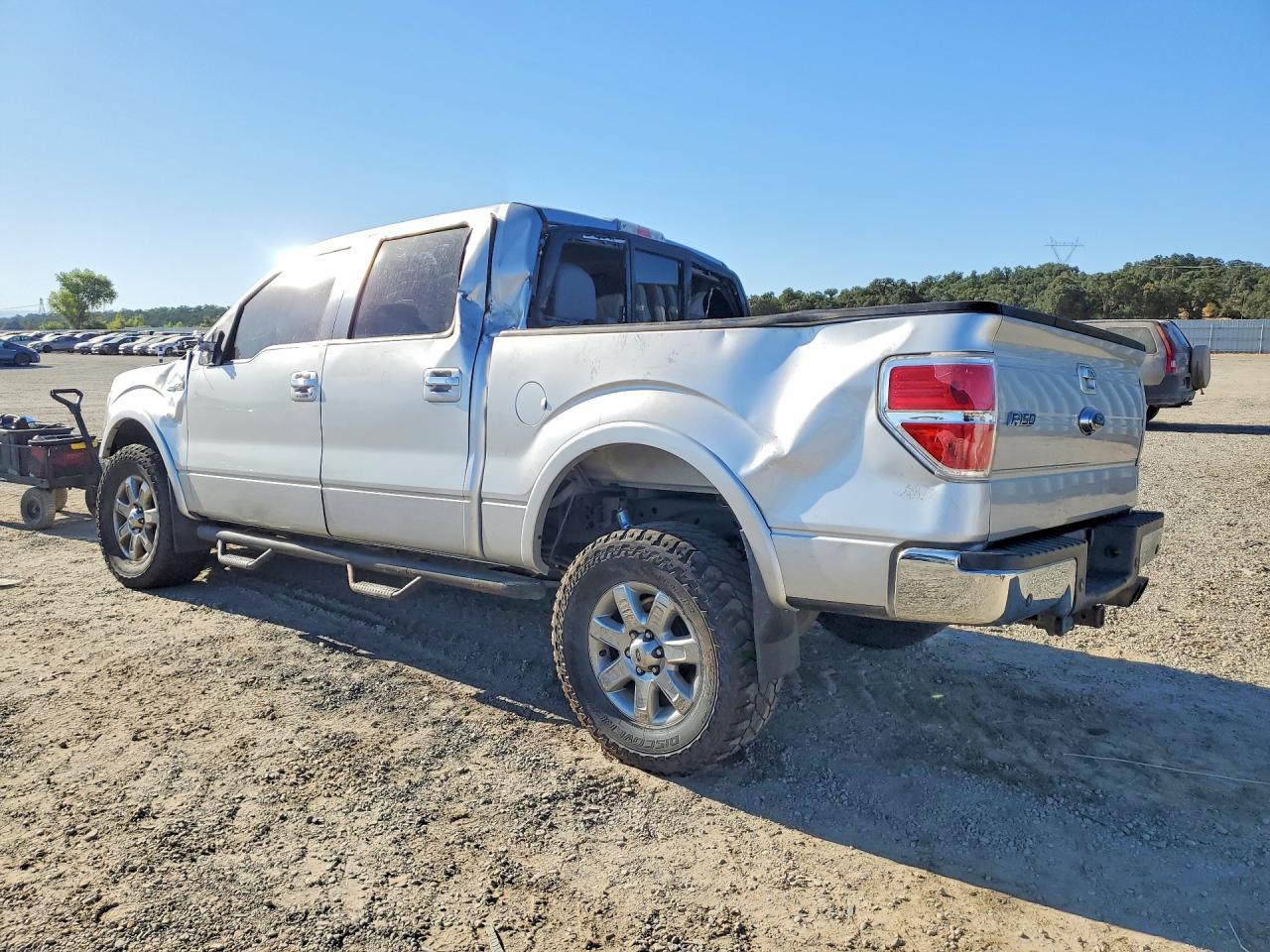 2013 Ford F150 Supercrew Silver vin: 1FTFW1E67DFA02410