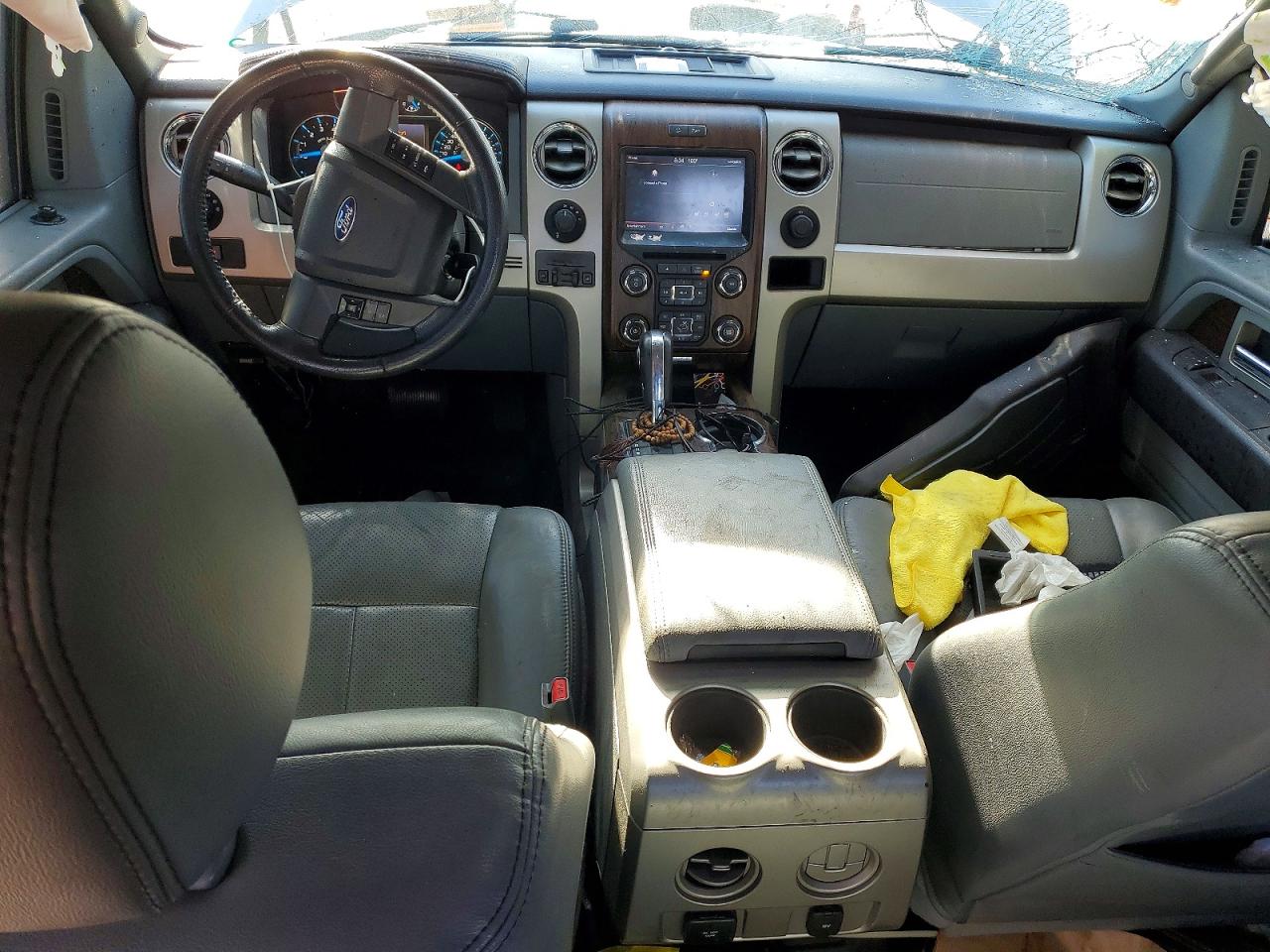 2013 Ford F150 Supercrew Silver vin: 1FTFW1E67DFA02410