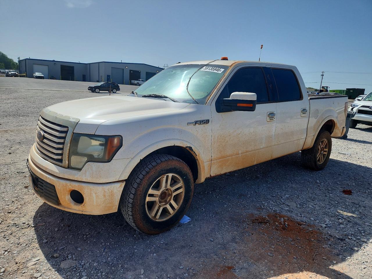2011 Ford F150 Supercrew White vin: 1FTFW1E68BFA48177