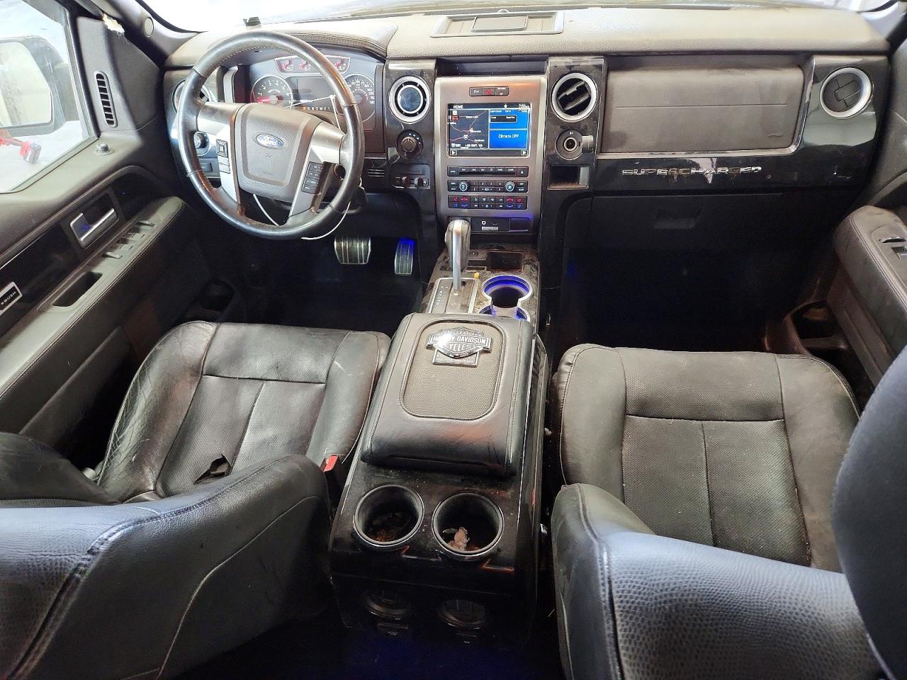 2012 Ford F150 Supercrew Black vin: 1FTFW1E68CFB48295