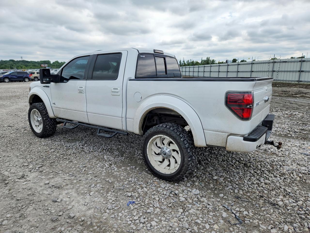 2013 Ford F150 Supercrew White vin: 1FTFW1E68DFB98261
